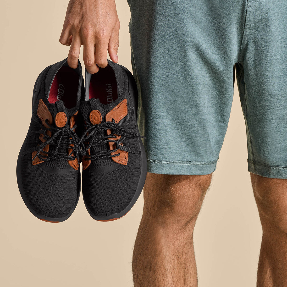 Mio Li Men's Everyday Athletic Shoes - Lava Rock