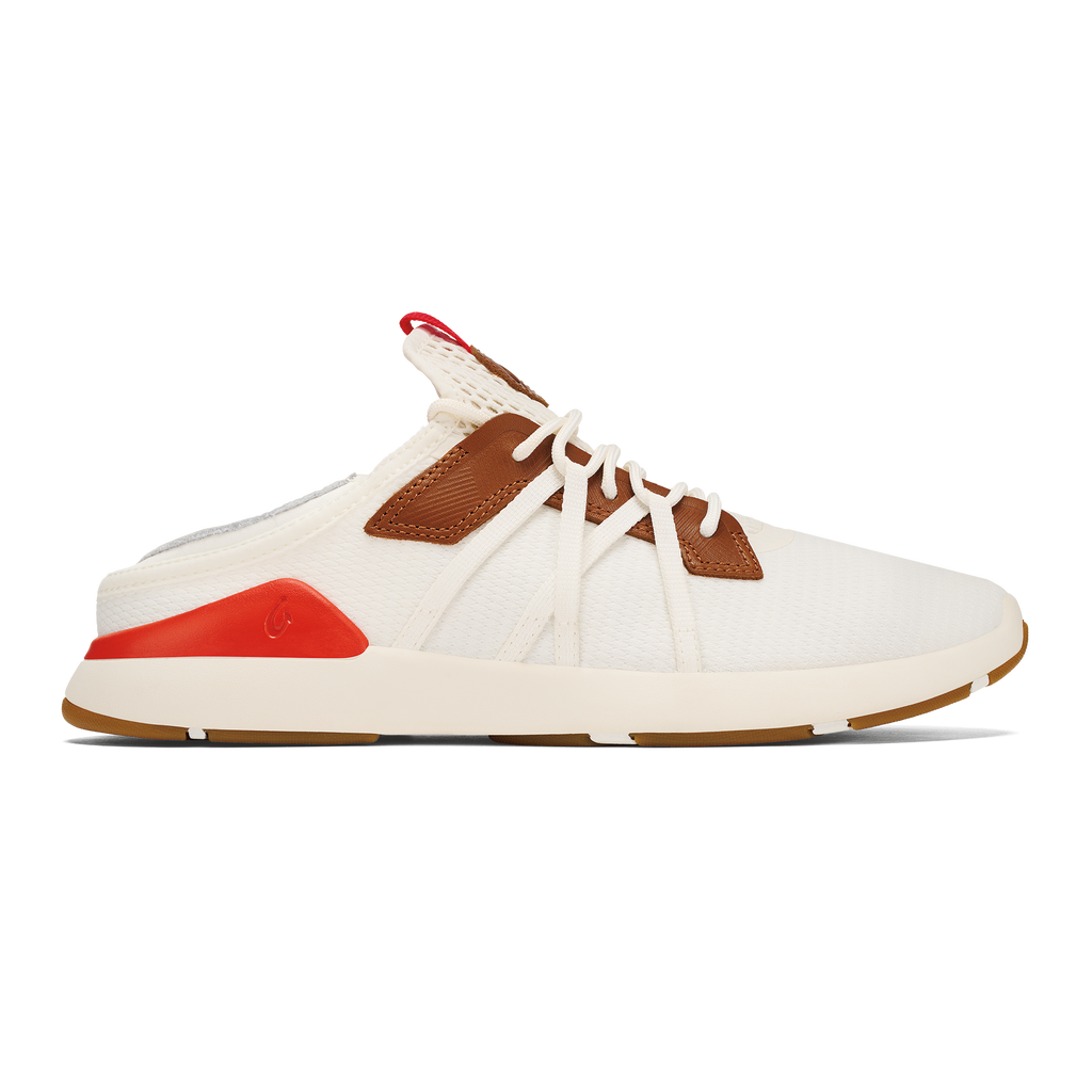 Mio Li Men's Everyday Athletic Shoes - Bright White / Red Lava