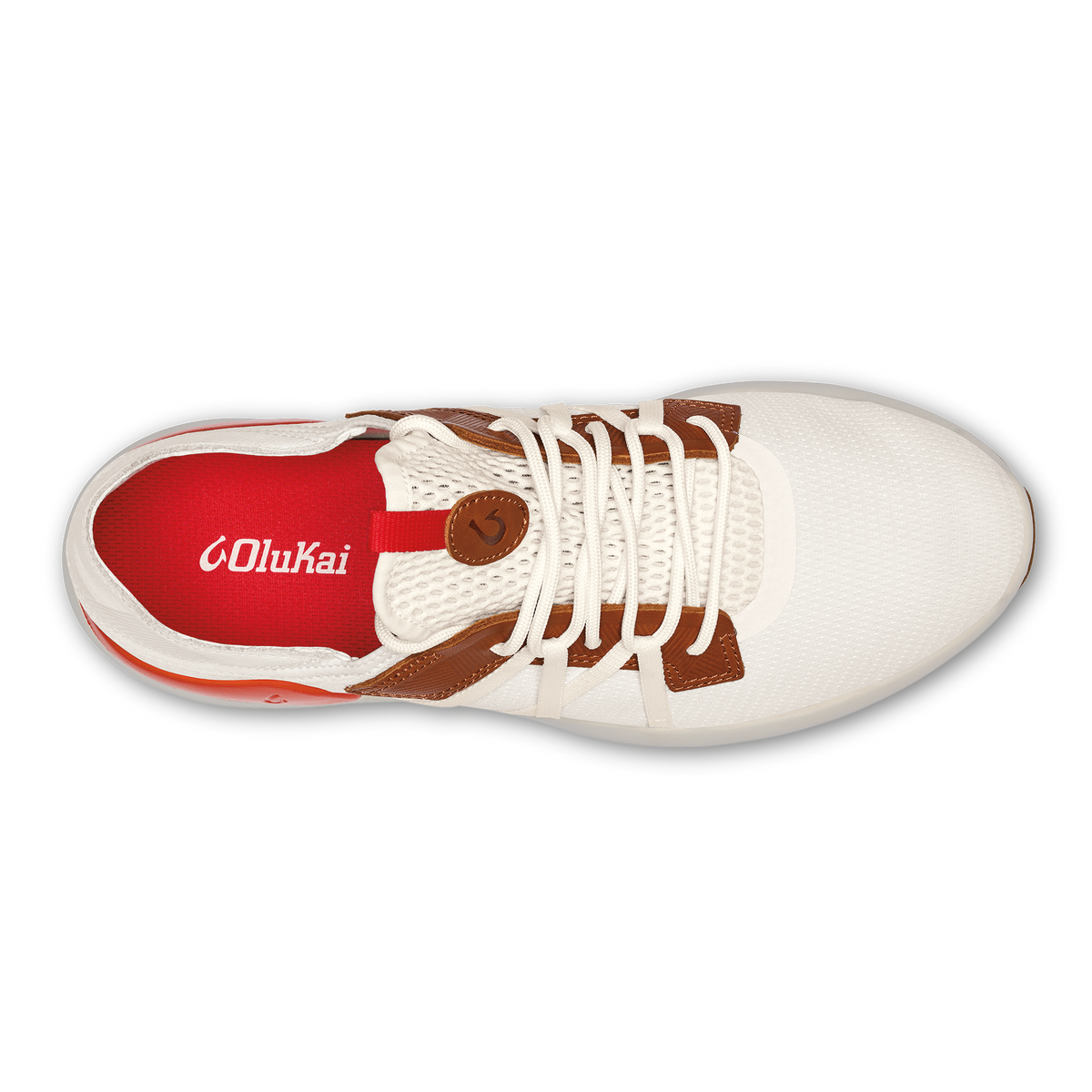 Mio Li Men's Everyday Athletic Shoes - Bright White / Red Lava