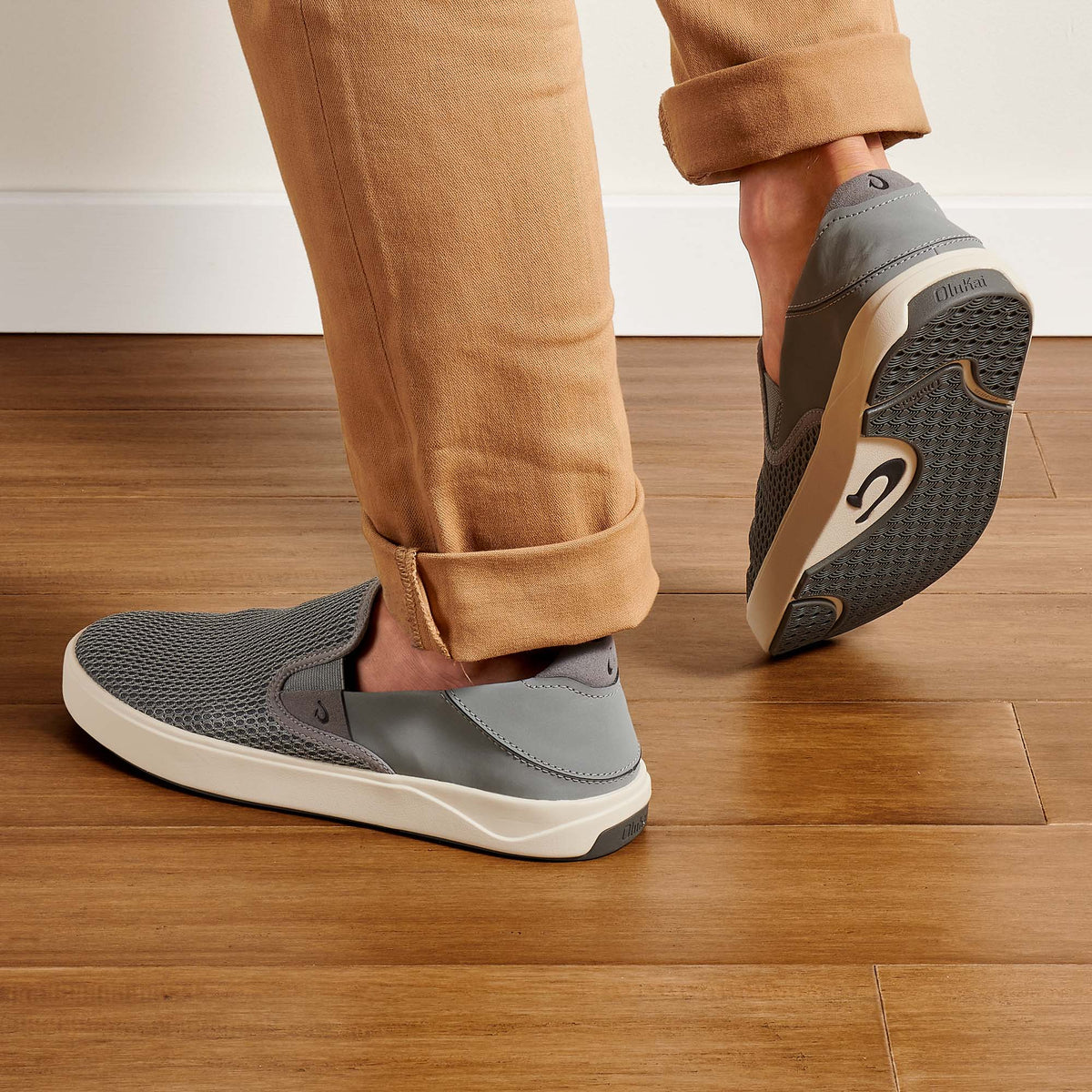 Laeahi Men's Breathable Slip-On Shoes - Poi