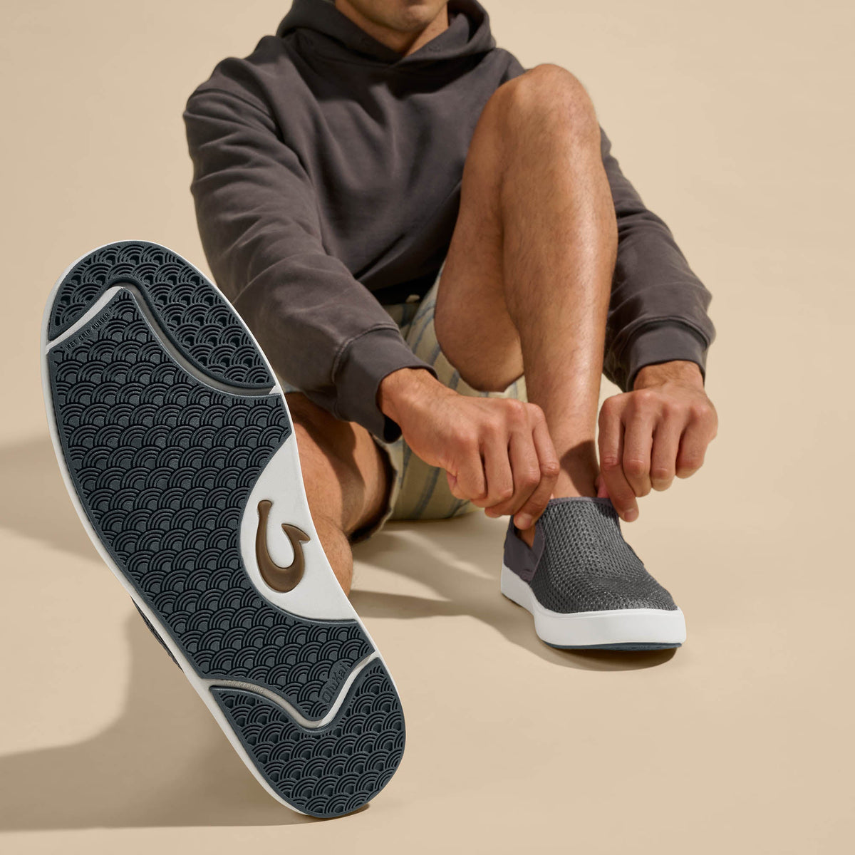 Laeahi Men's Breathable Slip-On Shoes - Pavement