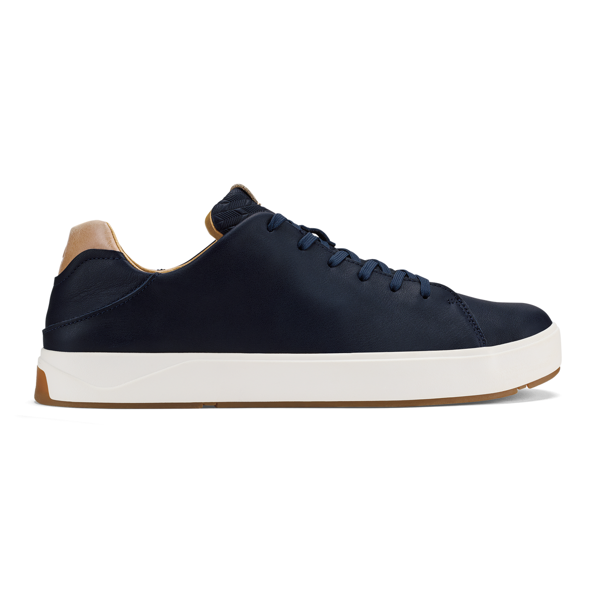 Laeahi Li Ili Men's Leather Sneakers - Trench Blue