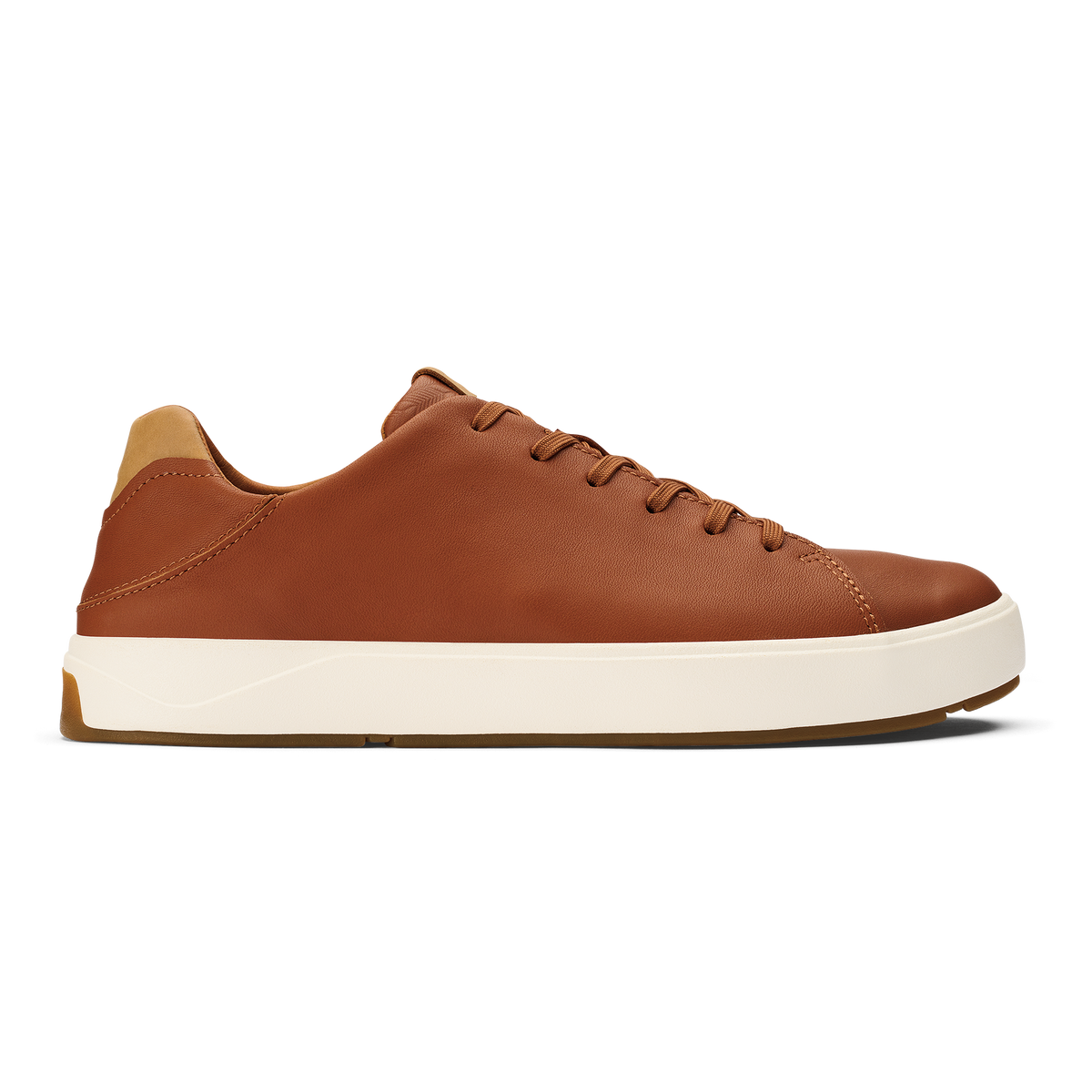 Laeahi Li Ili Men's Leather Sneakers - Kukui Brown