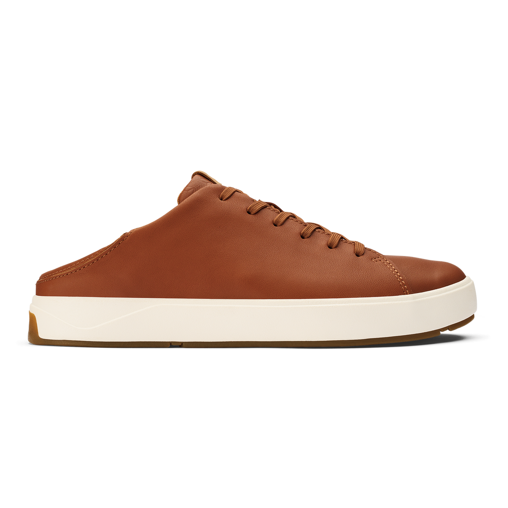 Laeahi Li Ili Men's Leather Sneakers - Kukui Brown