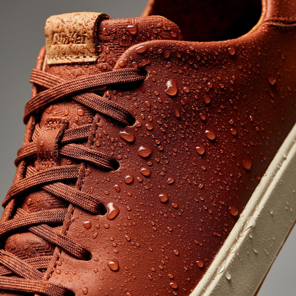 Laeahi Li Ili Men's Leather Sneakers - Kukui Brown