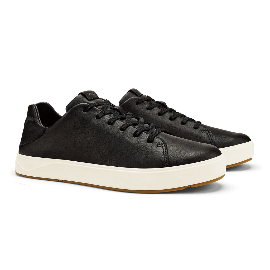Laeahi Li Ili Men's Leather Sneakers - Onyx