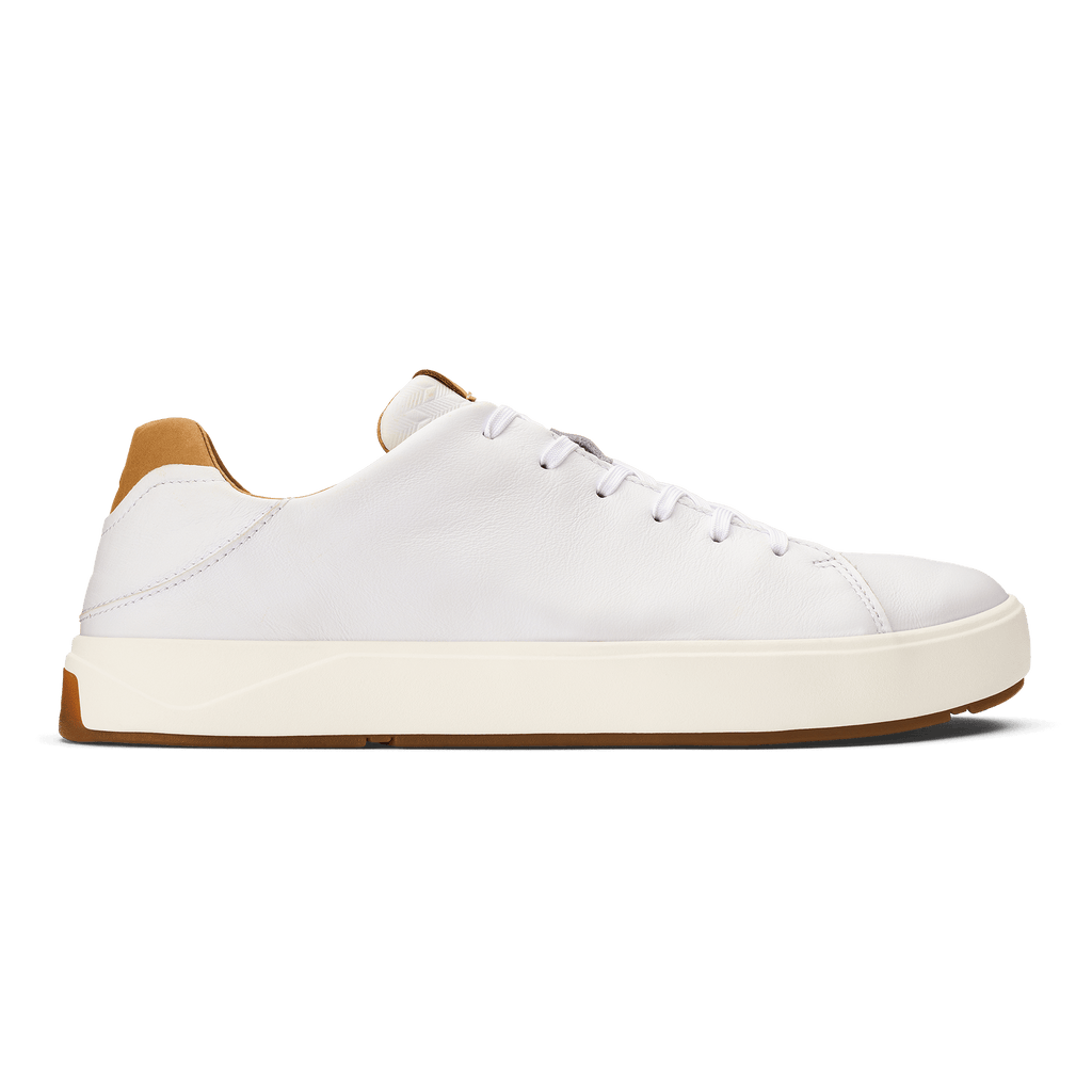 Laeahi Li Ili Men's Leather Sneakers - Bright White