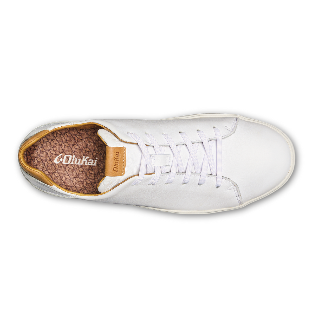 Laeahi Li Ili Men's Leather Sneakers - Bright White