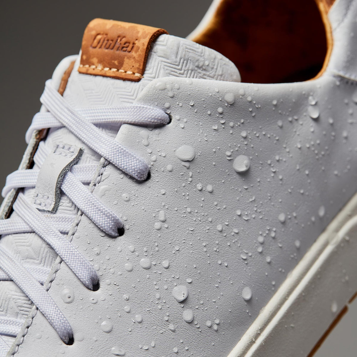 Laeahi Li Ili Men's Leather Sneakers - Bright White