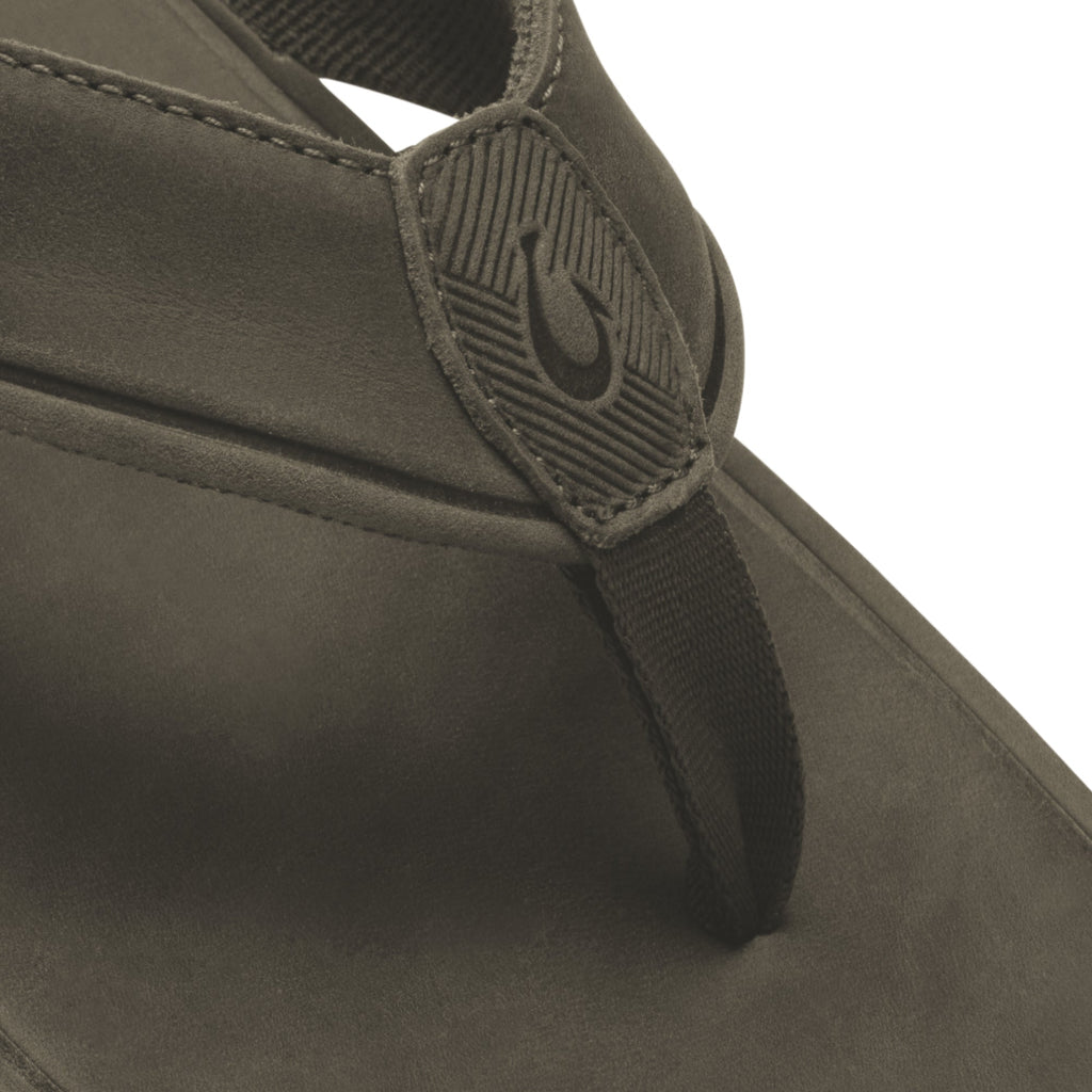 Tuahine Men's Leather Sandals - Canteen / Canteen