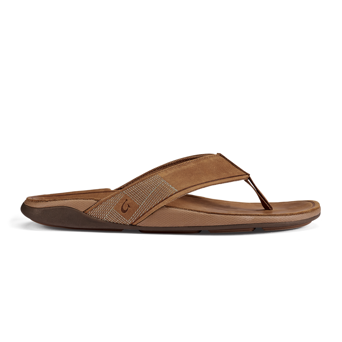 Tuahine Men's Leather Sandals - Toffee