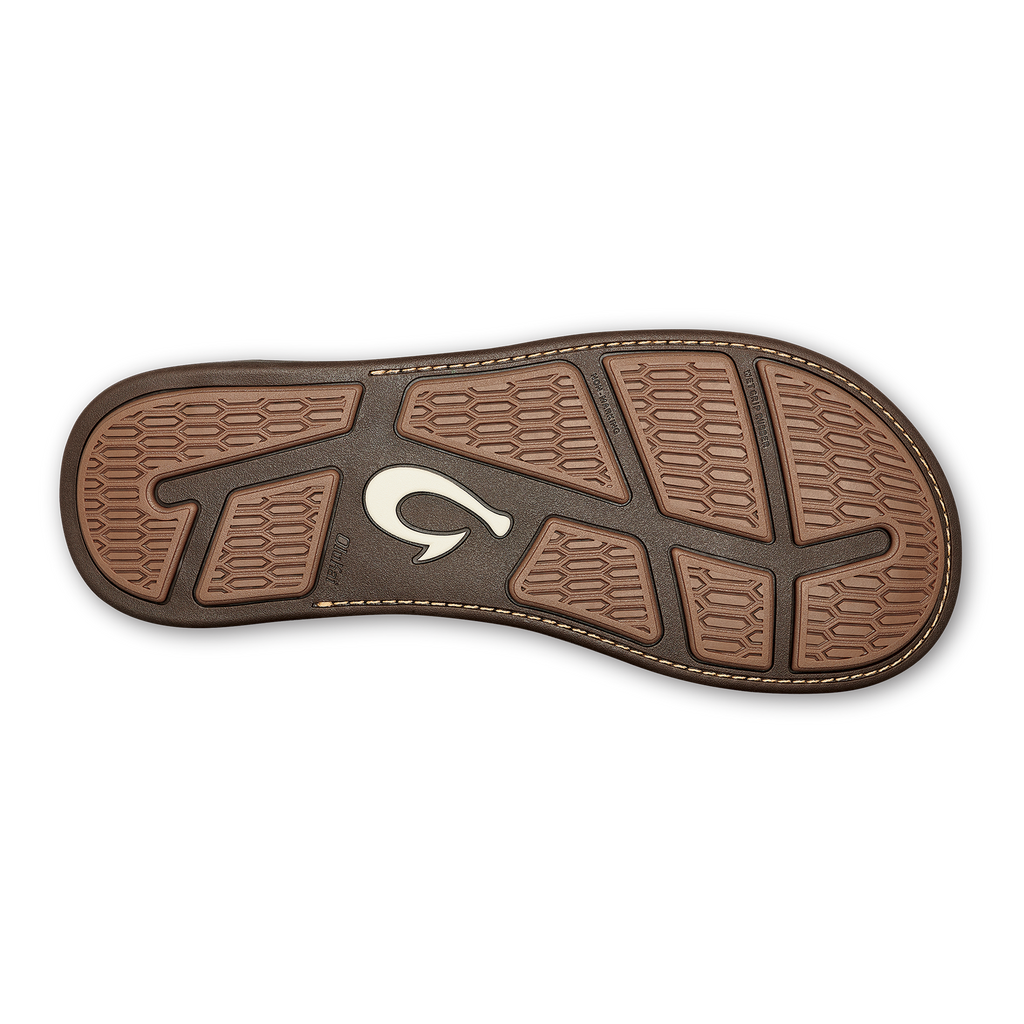 Tuahine Men's Leather Sandals - Toffee