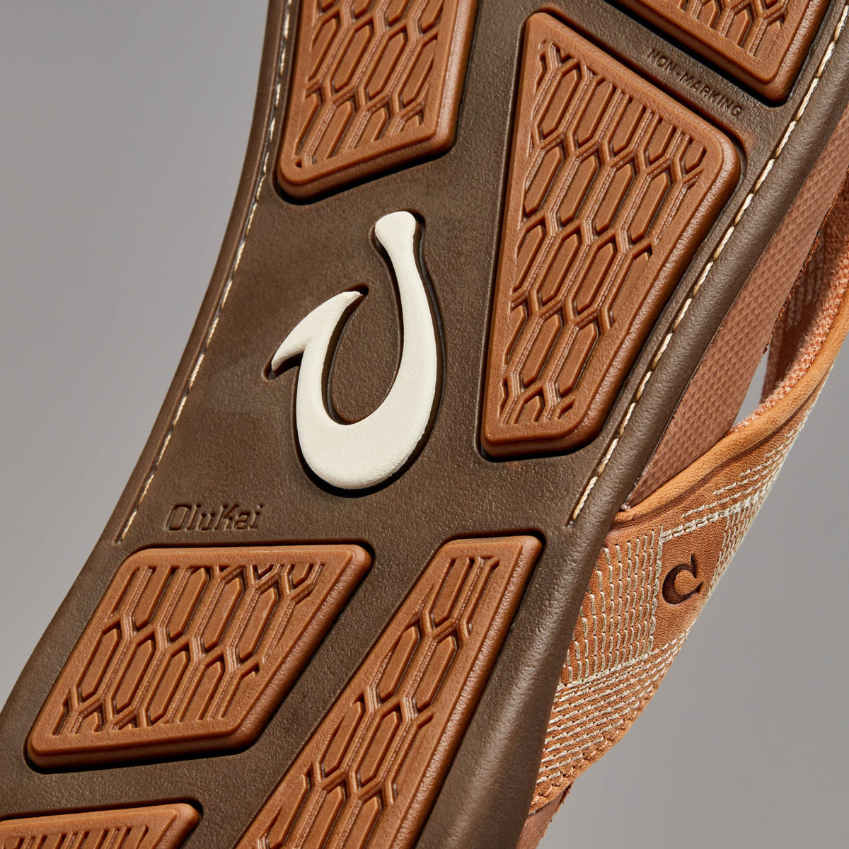 Tuahine Men's Leather Sandals - Toffee