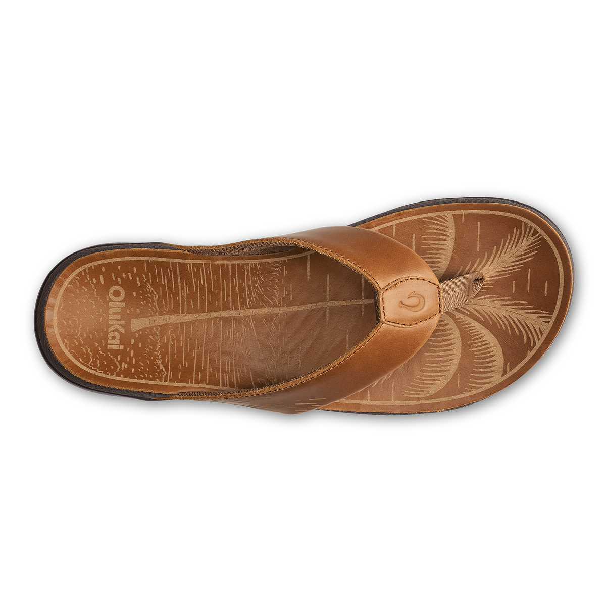 Tuahine Men's Leather Sandals - Fox / Fox