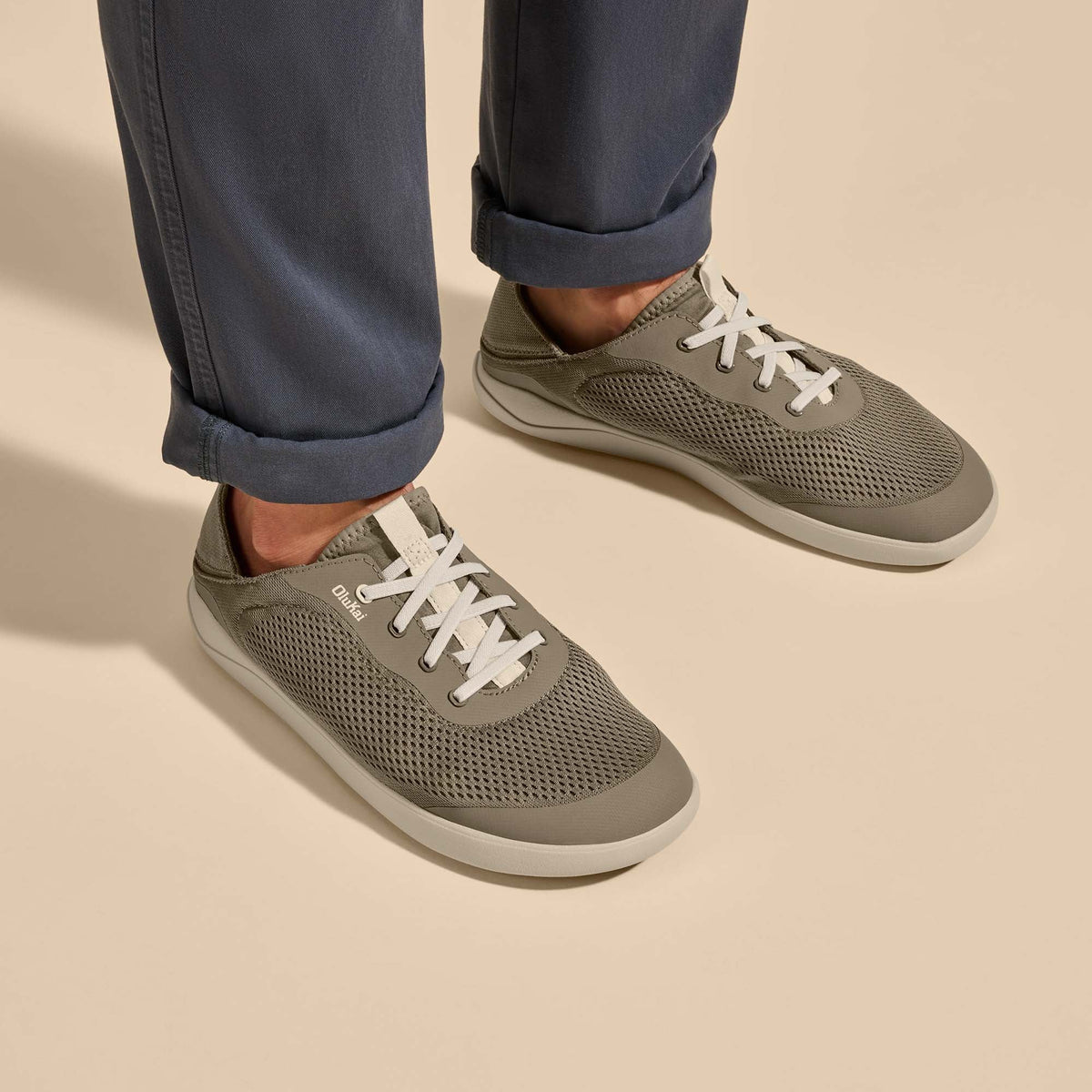 Moku Pae Men's Breathable Boat Shoes - Clay / Tapa