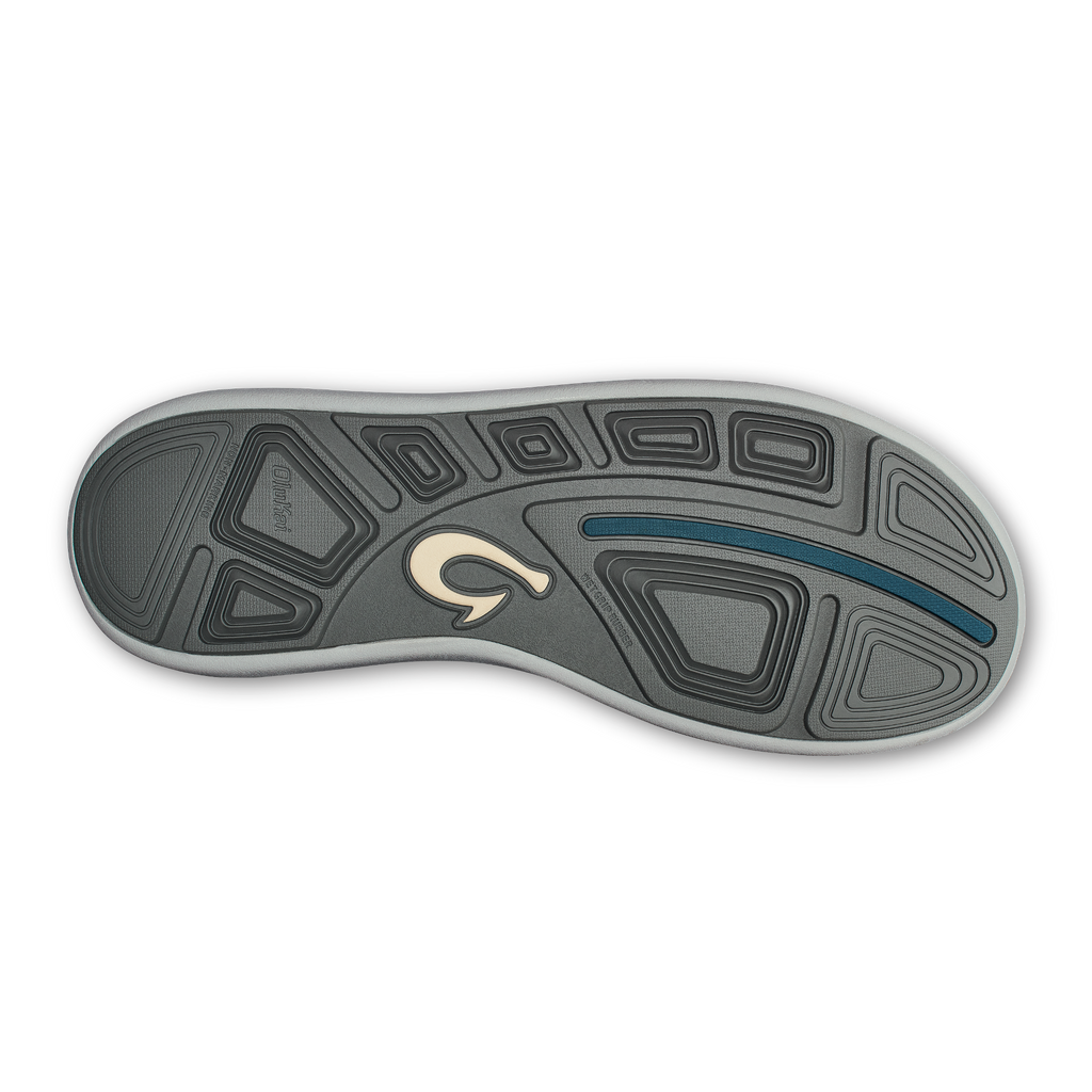 Moku Pae Men's Breathable Boat Shoes - Black / Blue Coral