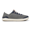Moku Pae Men's Breathable Boat Shoes - Ash / Trench Blue