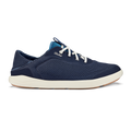 Moku Pae Men's Breathable Boat Shoes - Trench Blue / Off White