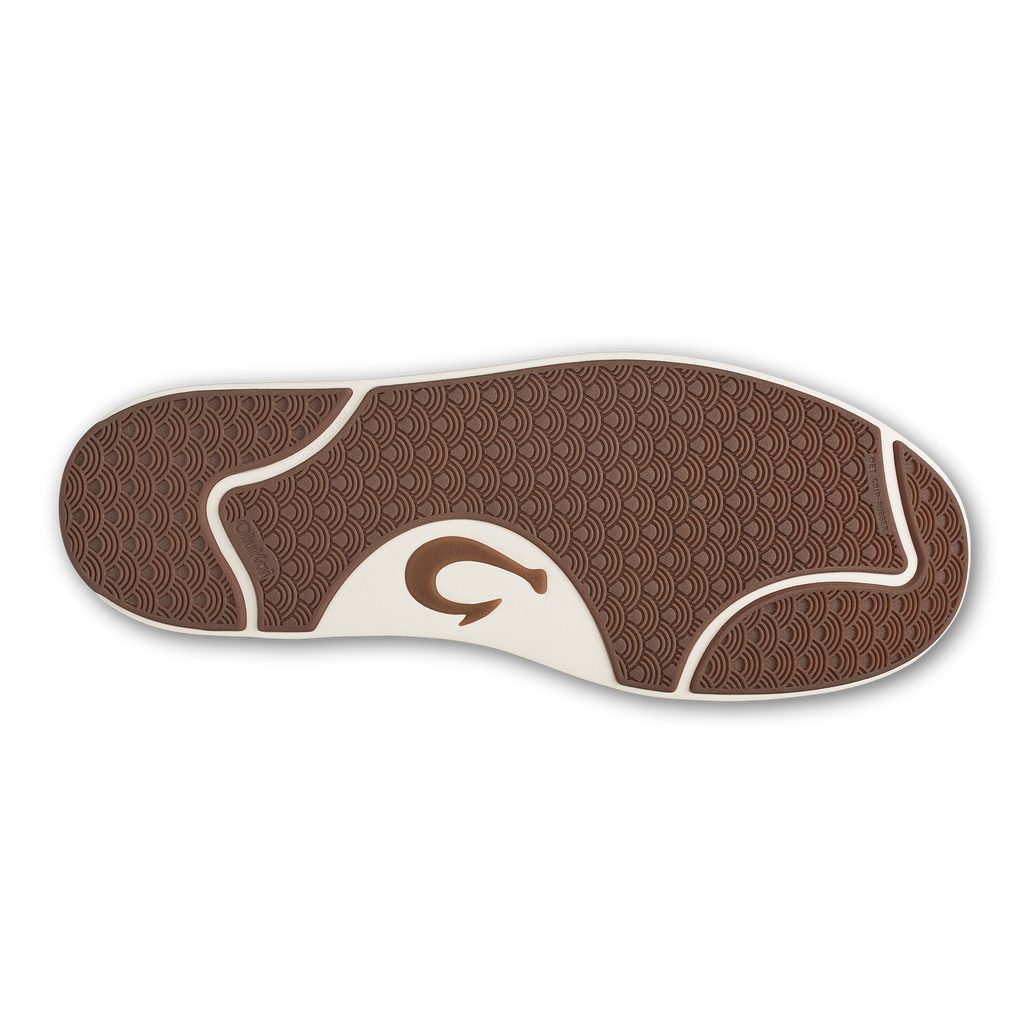 Laeahi Lauhala Men's Woven Leather Shoes - Black / Black