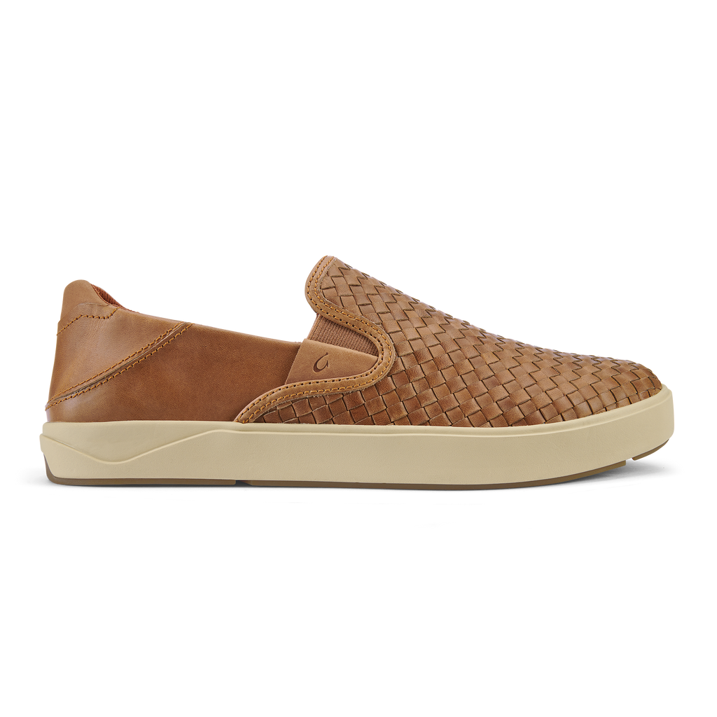Laeahi Lauhala Men's Woven Leather Shoes - Fox