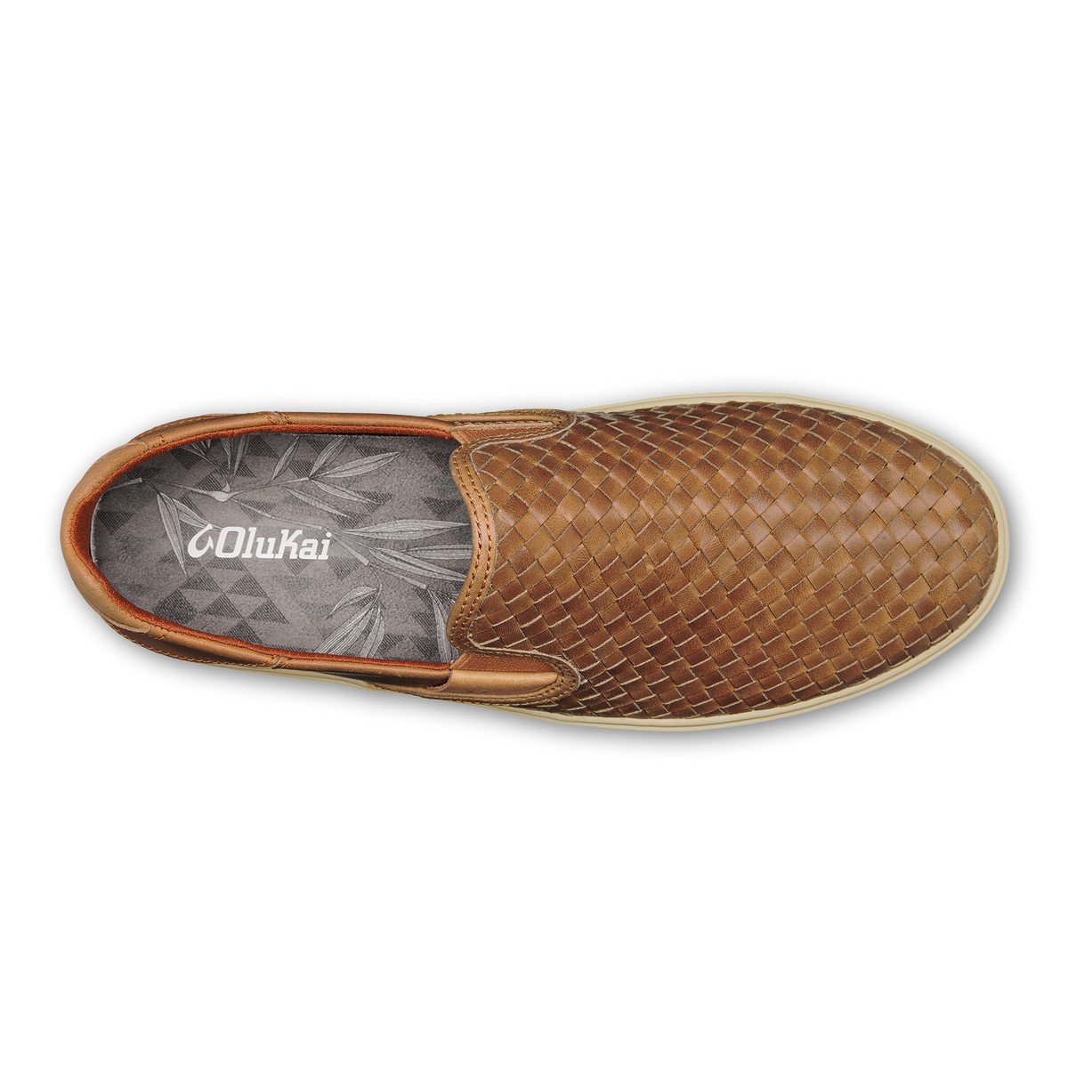 Laeahi Lauhala Men's Woven Leather Shoes - Fox