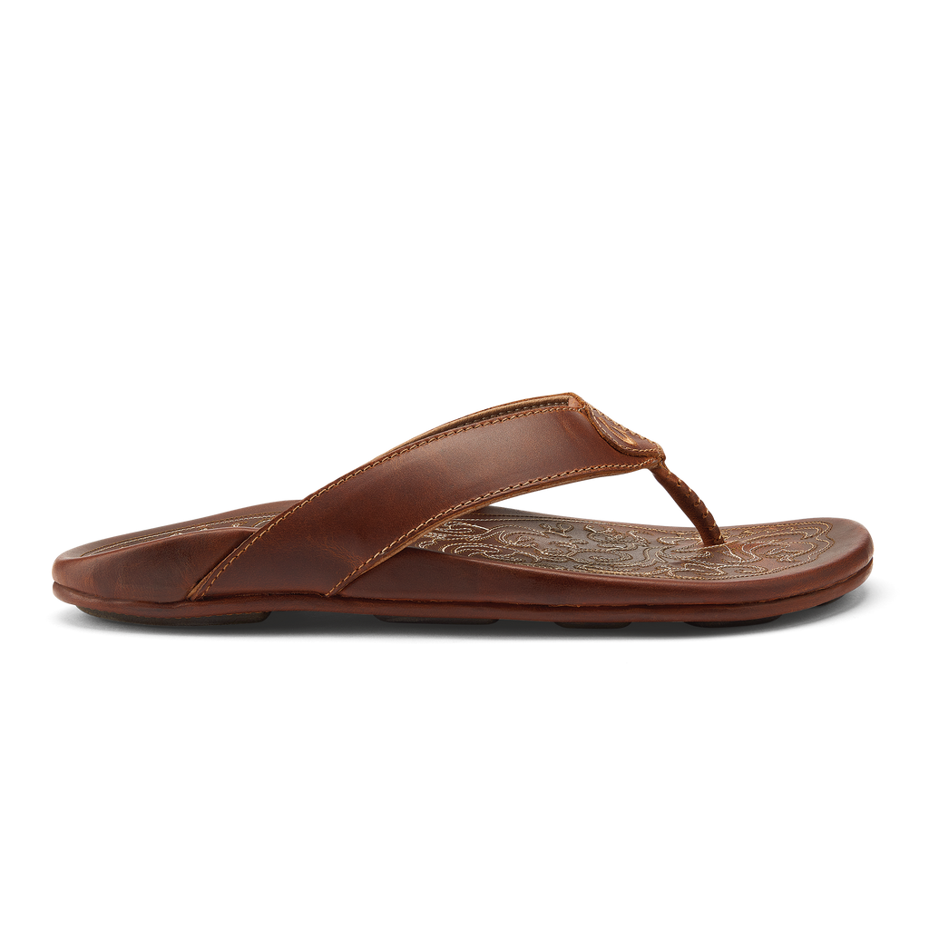 Mekila Men's High-Character Leather Sandals - Natural