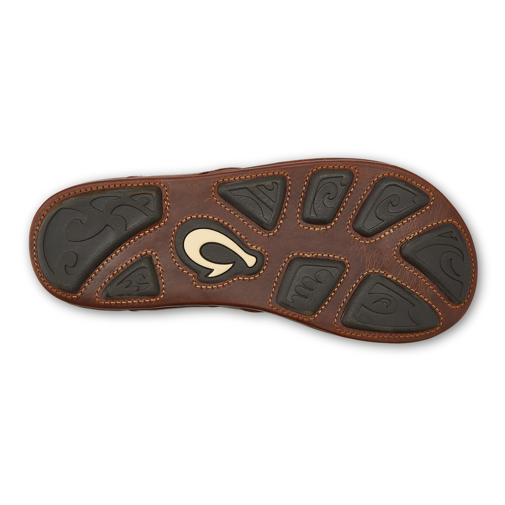 Mekila Men's High-Character Leather Sandals - Natural