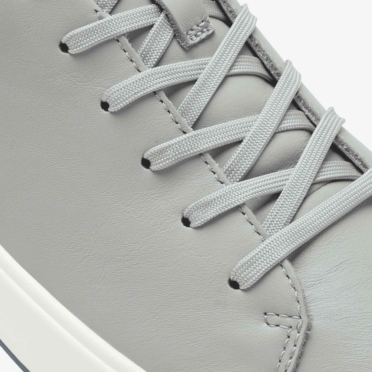 Waialae Men's Leather Golf Shoes - Grey Fog / Tan