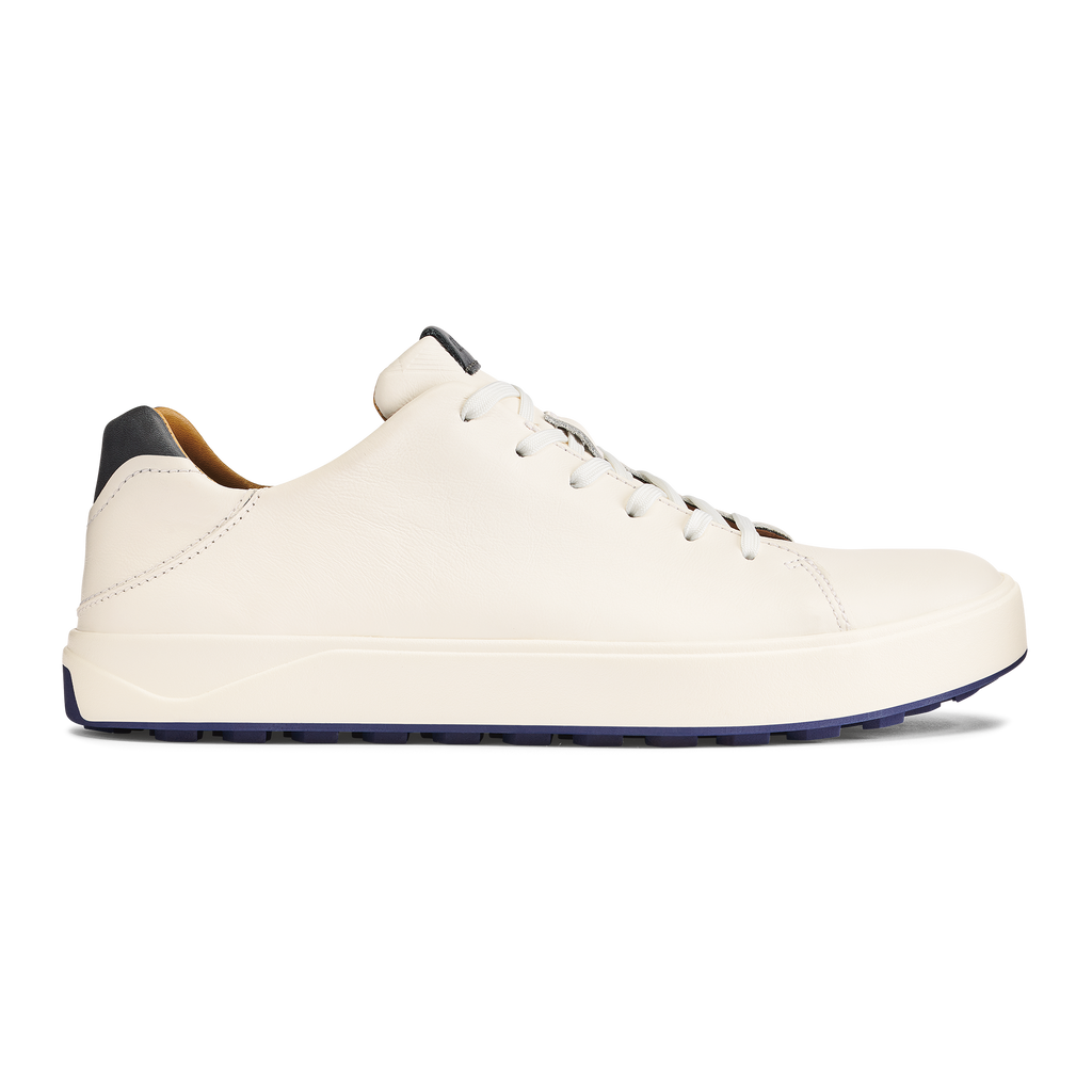 Waialae Men's Leather Golf Shoes - White