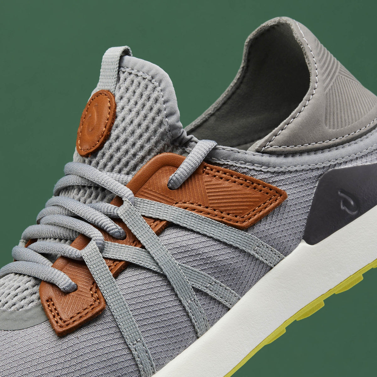 Manele Men's Breathable Golf Shoes - Poi / Charcoal
