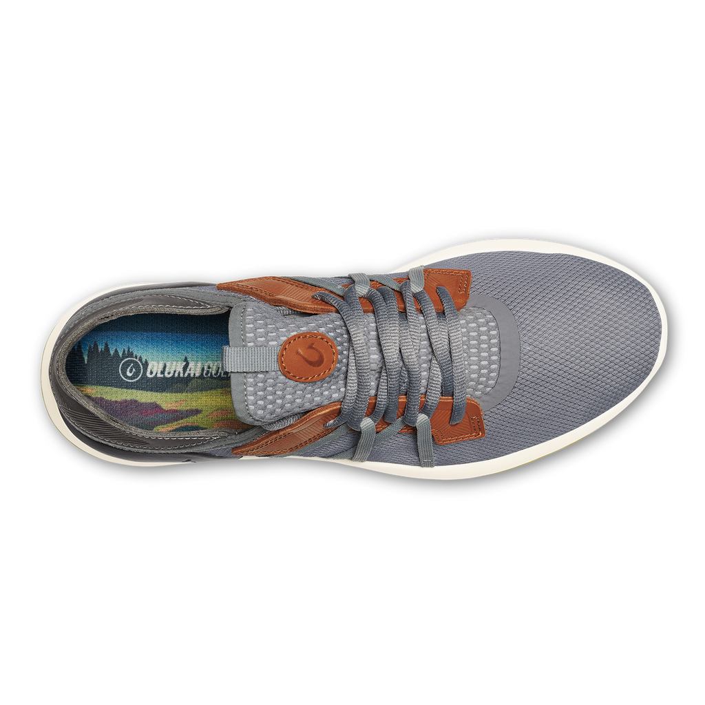 Manele Men's Breathable Golf Shoes - Poi / Charcoal