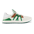 Manele Men's Breathable Golf Shoes - White / Bamboo