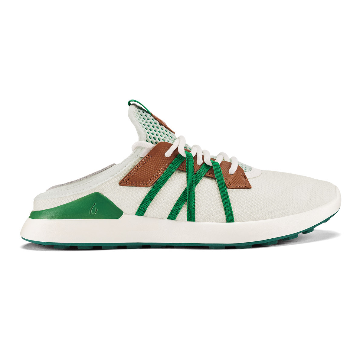 Manele Men's Breathable Golf Shoes - White / Bamboo