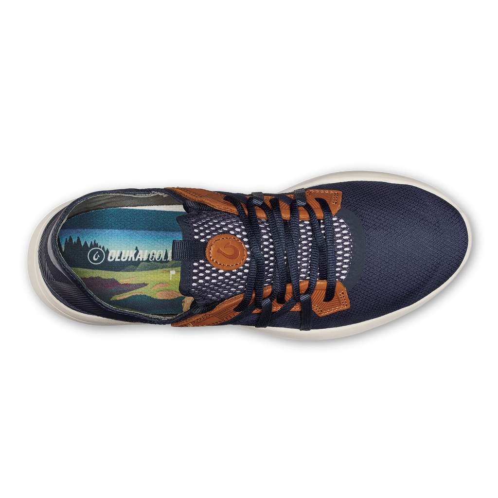 Manele Men's Breathable Golf Shoes - Trench Blue