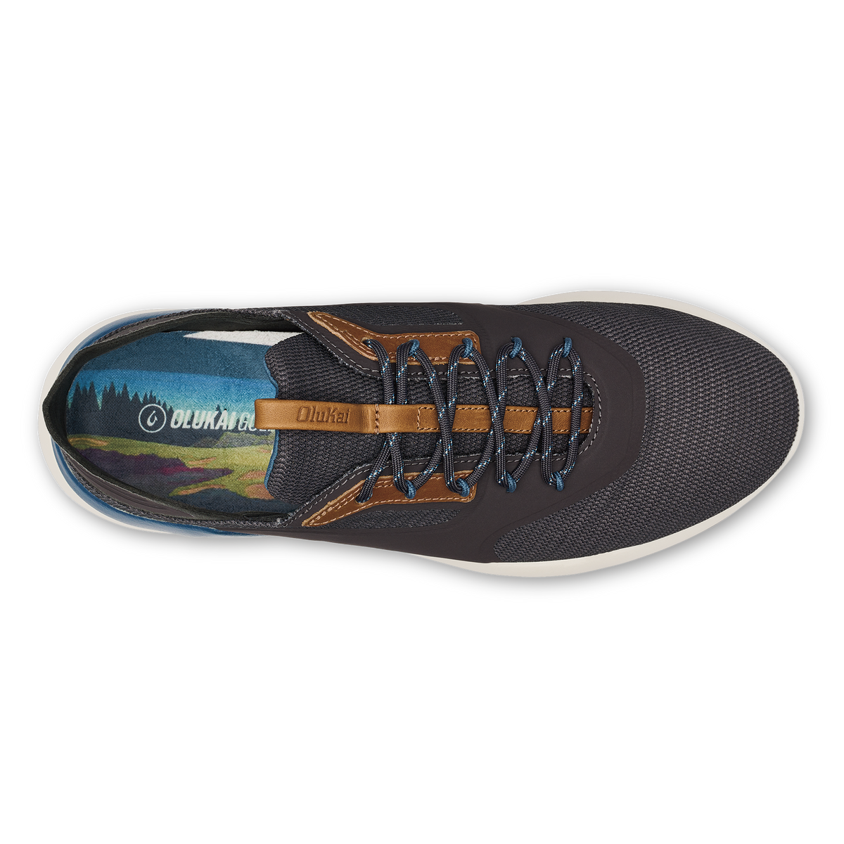 Kaanapali Men's Lightweight Golf Shoes - Pavement / Vintage Blue