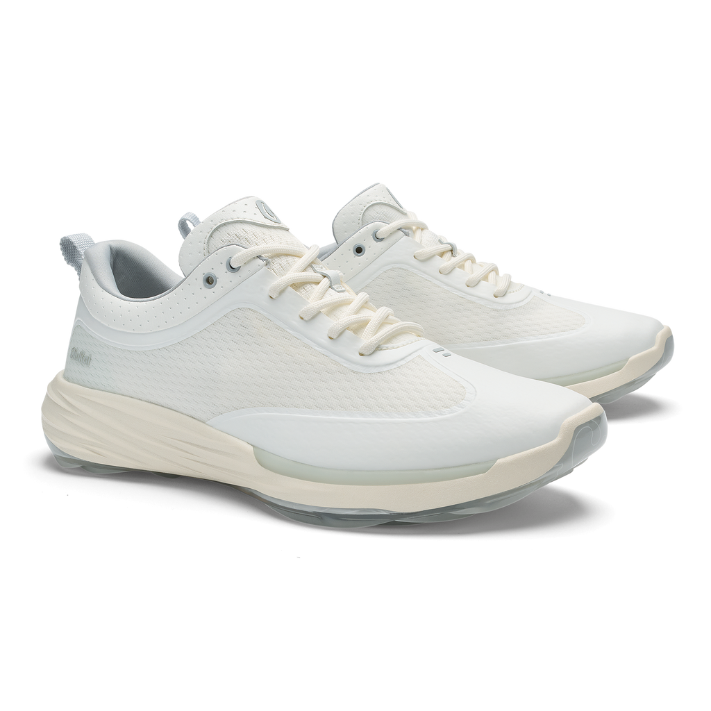 Makena Wp Men's Performance Golf Shoes - White / White