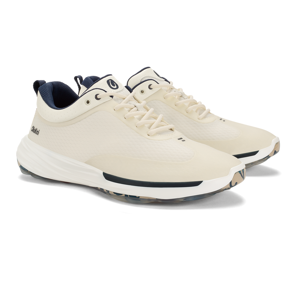 Makena Wp Men's Performance Golf Shoes - White Sand
