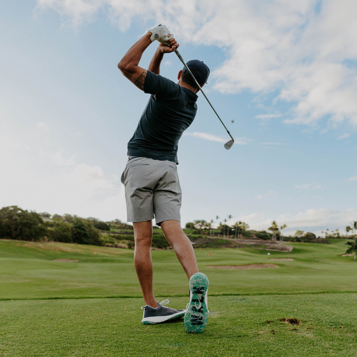 Makena Wp Men's Performance Golf Shoes - Mood Indigo