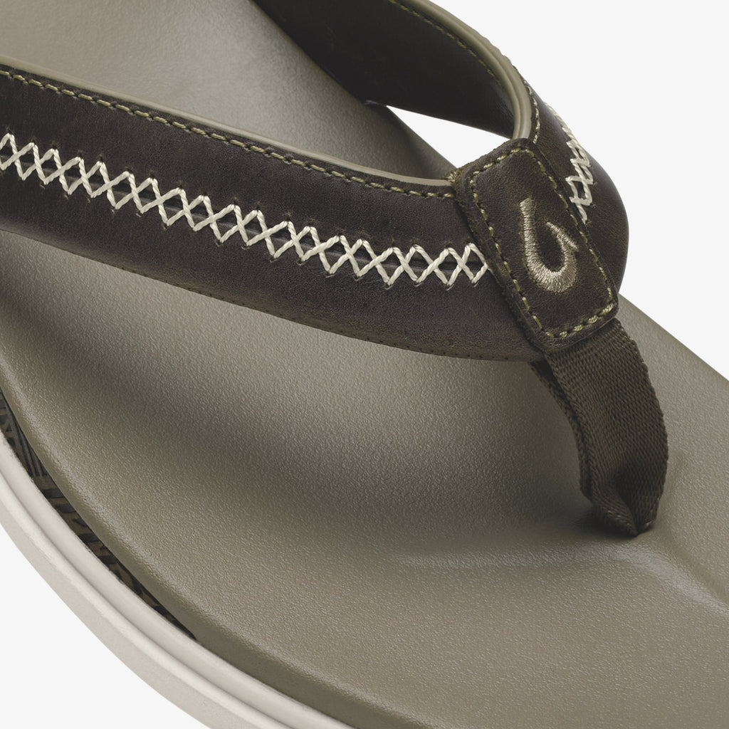 Shoreline Men's Beach Sandals - Mustang / Clay