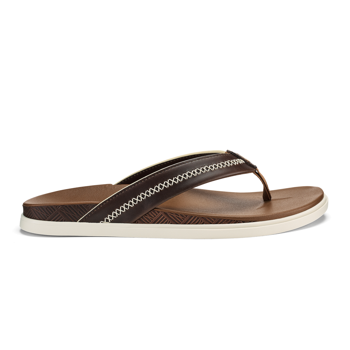 Shoreline Men's Leather Sandals - Toffee / Toffee