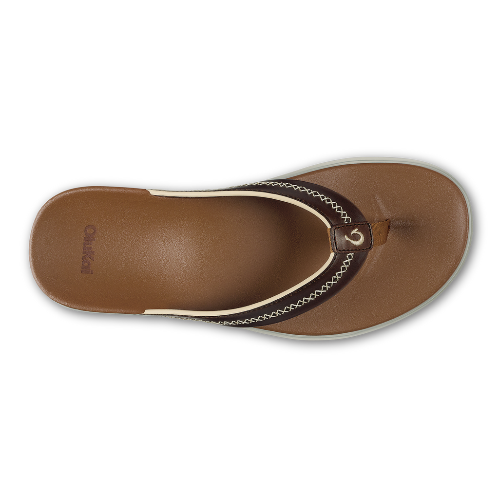 Shoreline Men's Leather Sandals - Toffee / Toffee