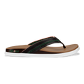 Shoreline Men's Leather Sandals - Dark Java / Sahara