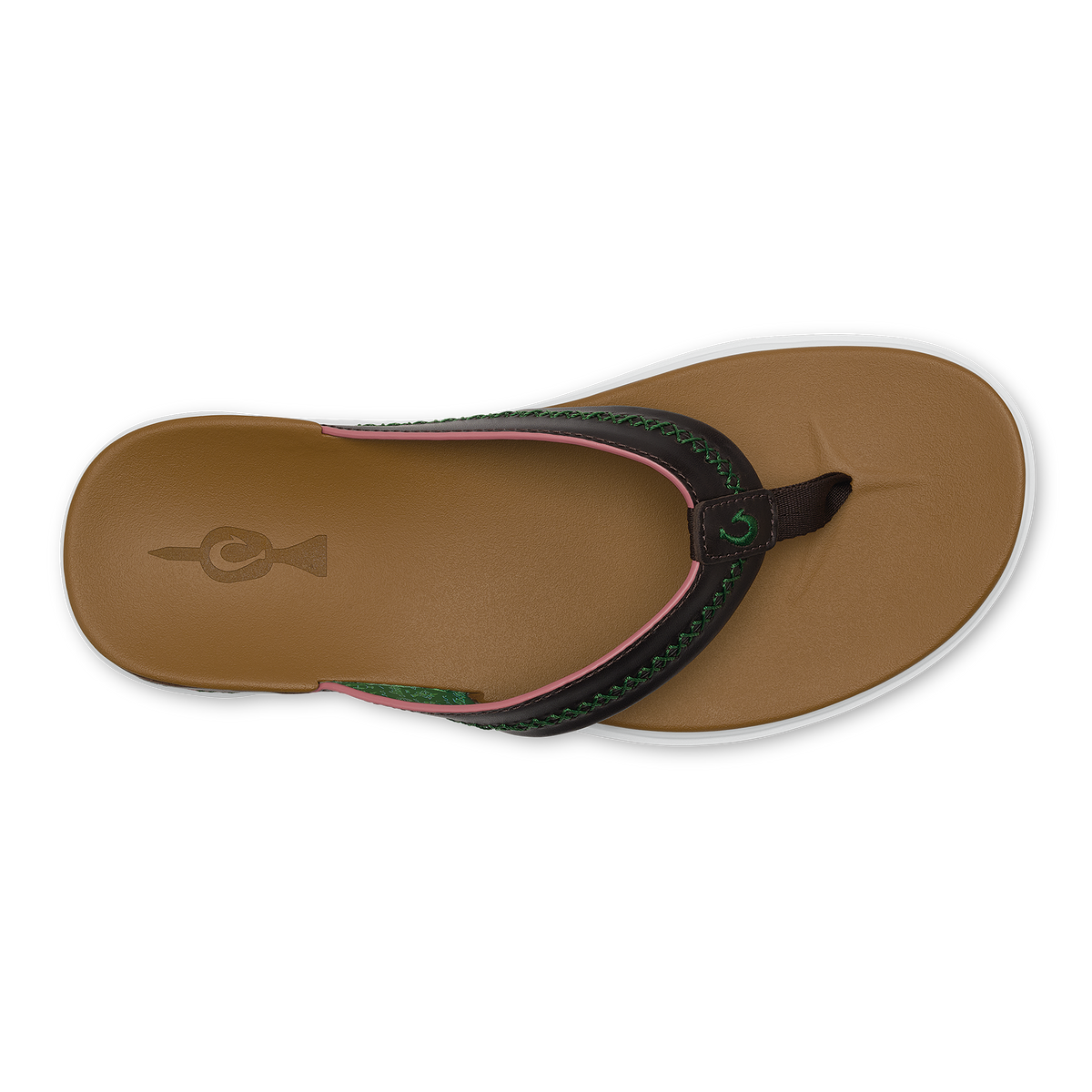 Shoreline Men's Leather Sandals - Dark Java / Sahara
