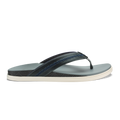 Shoreline Men's Leather Sandals - Rock / Pale Grey