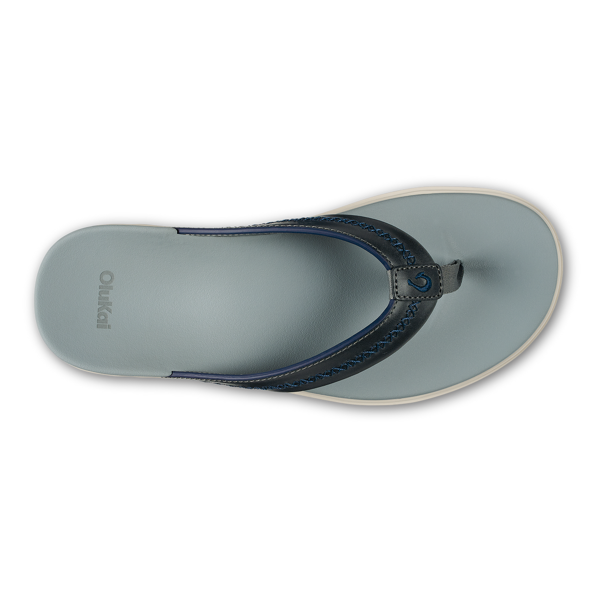 Shoreline Men's Leather Sandals - Rock / Pale Grey