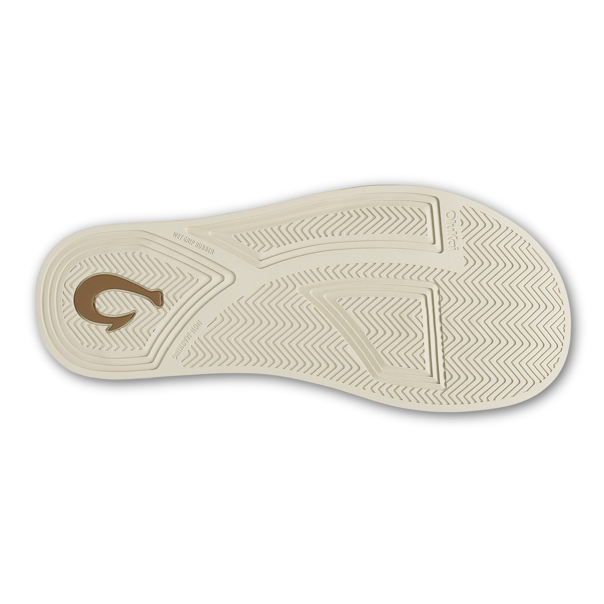 Shoreline Men's Leather Sandals - Rock / Pale Grey