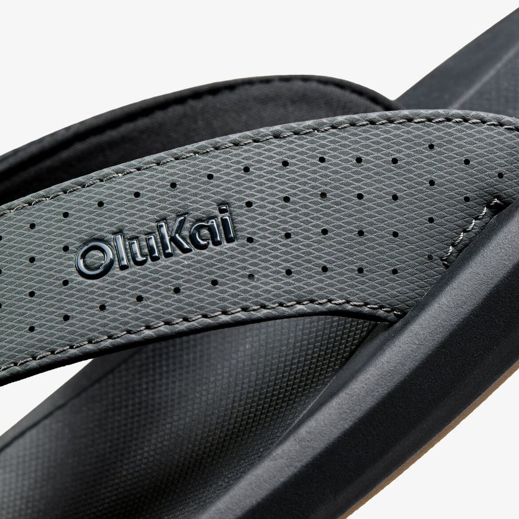Kii Men's Lightweight Beach Sandals - Rock / Lava Rock