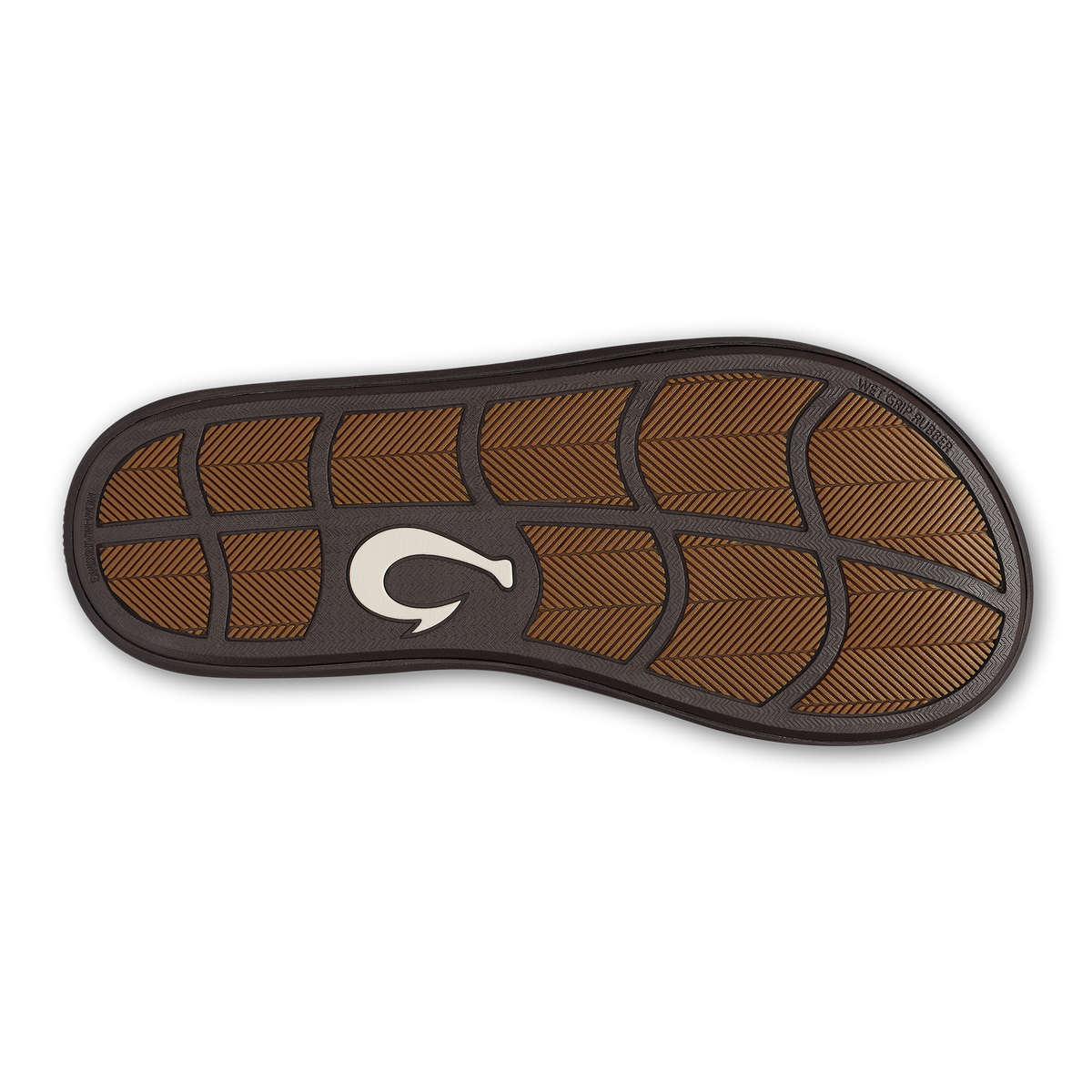 Pili Men's Leather Sandals - Tan / Dk Java