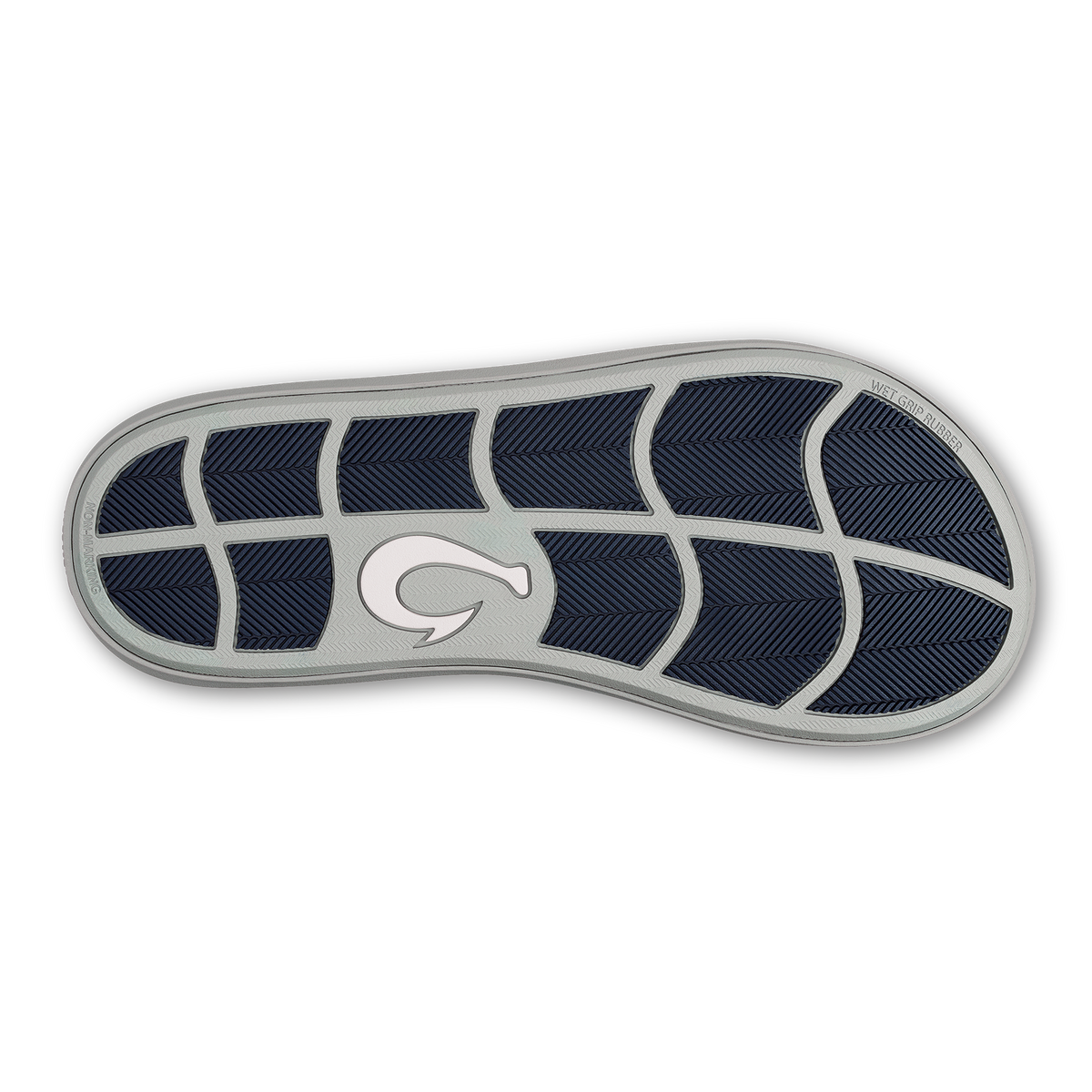 Pili Men's Leather Sandals - Ash / Mood Indigo