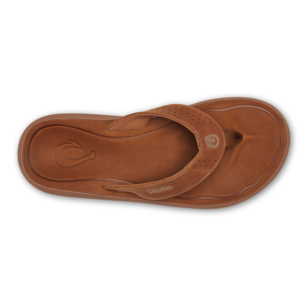 Pili Men's Leather Sandals - Fox